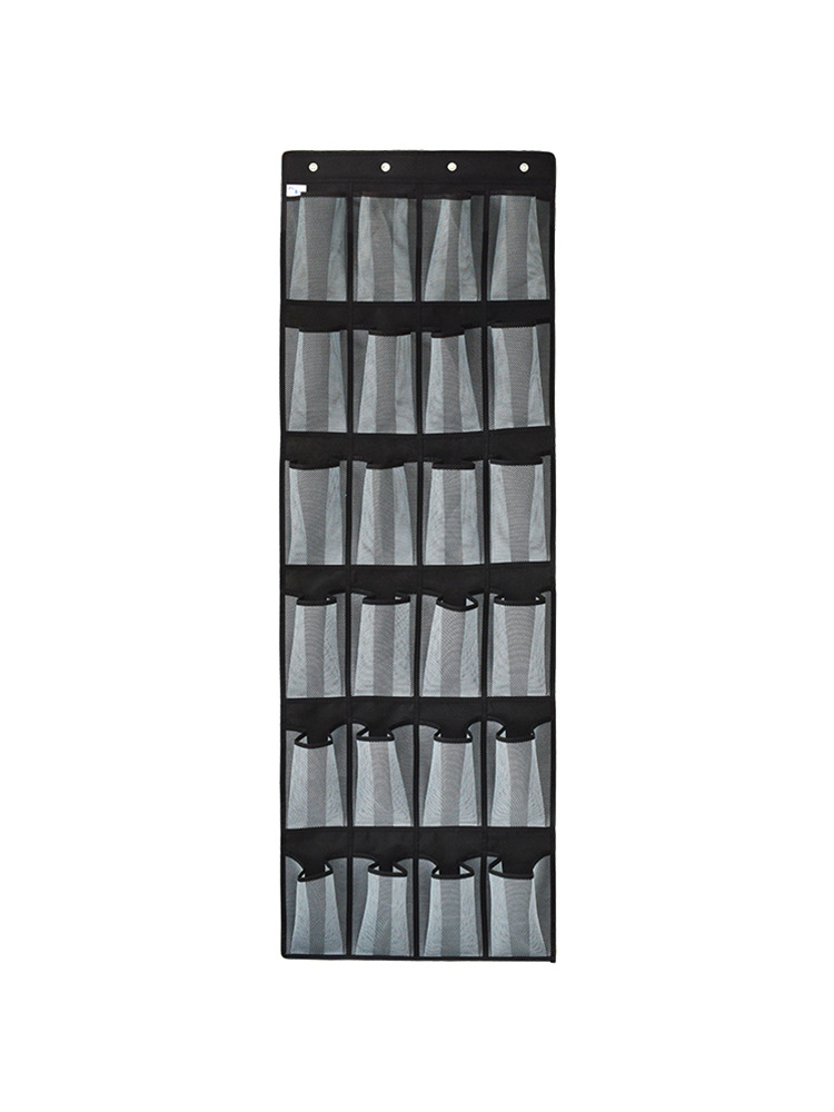IYR712 Grid Shoe Storage Bag Hanging Bag Closet Storage Bag Door Back Wall Hanging Bag Dormitory Miscellaneous Items Organization Grid Storage 