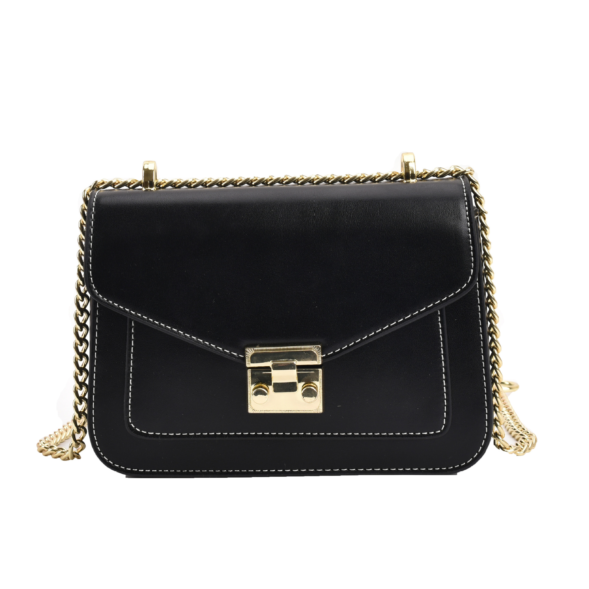 Bolso retro bolso de mujer 2025, otoño multicolor, alta calidad, bolso cuadrado pequeño, cadena de cierre, bolso de mujer, tendencia debajo de la axila.