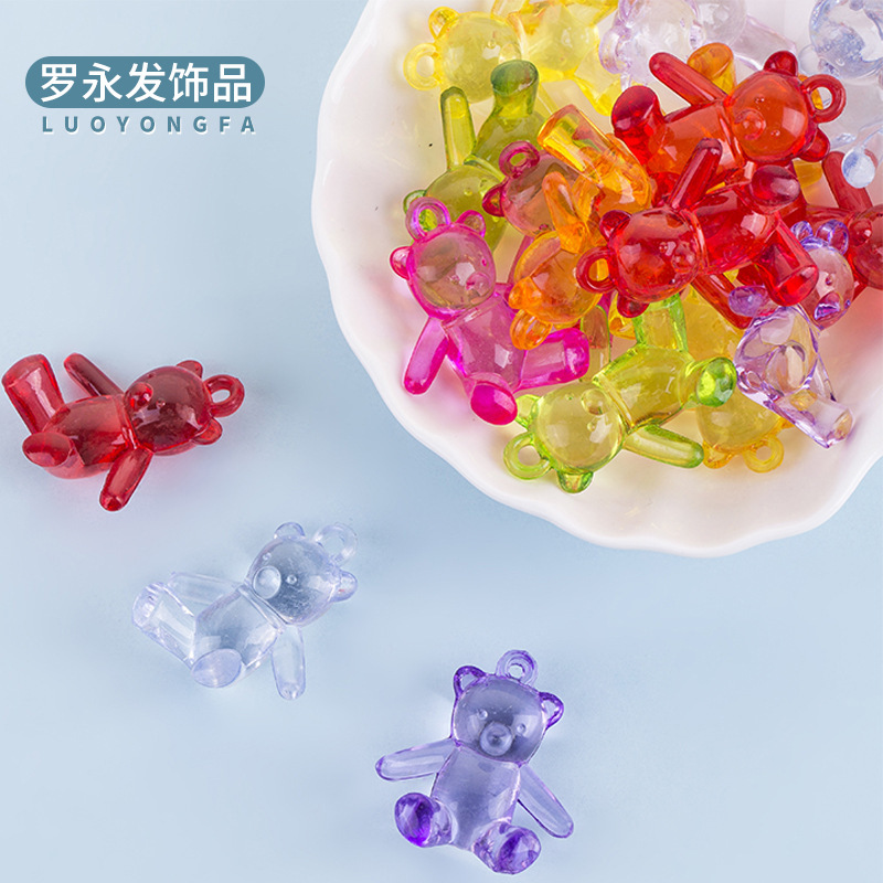 Acrylic transparent children's beads for amusement parks
