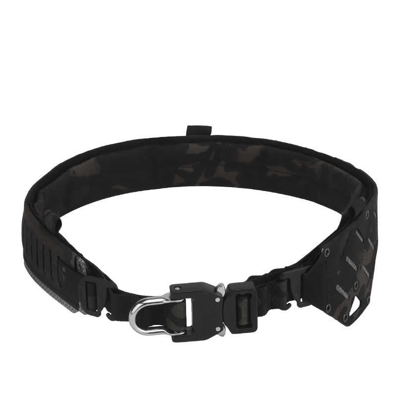 Cinturón táctico ARC Cobra G-button fijo oblicuo molle cintura ajustable camuflaje exterior CS