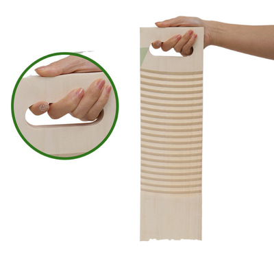 2025新款家用手洗搓衣板实木圆角防霉单双面搓板罚跪男朋友送