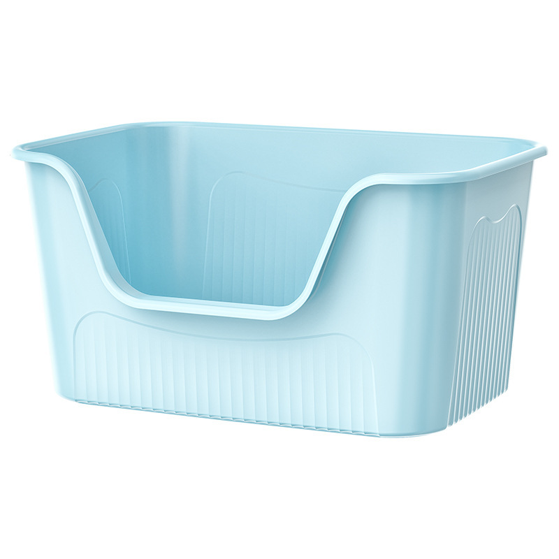 特大抗スプラッシュ猫トイレ子猫特大オープン猫トイレ猫トイレペット用品卸売|undefined