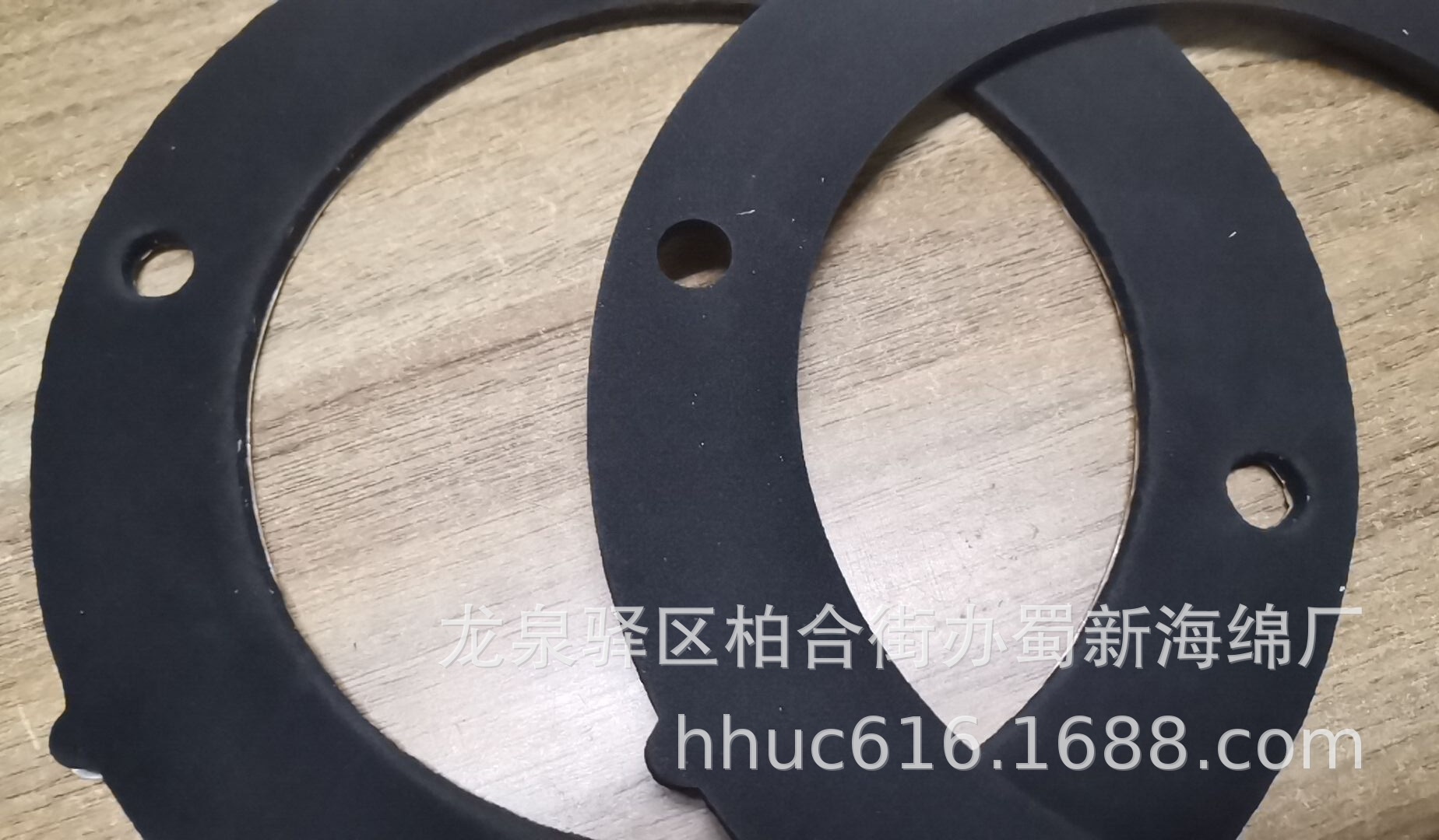 供应圆形密封橡胶海绵圈/自粘防撞橡胶圈/单面胶减震海绵圈