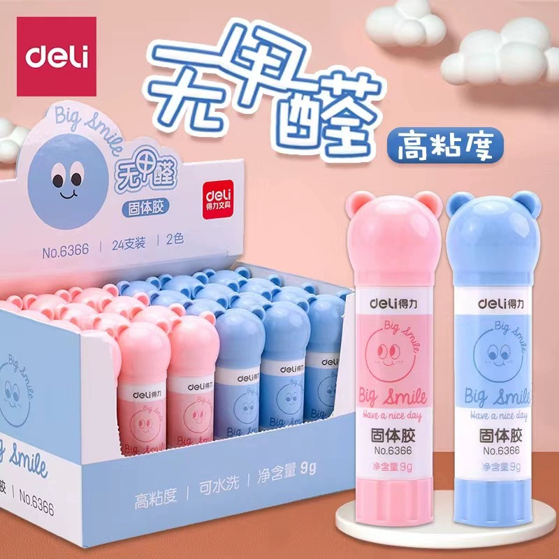 Cartoon glue stick for elementary school students, stationery, handmade, panda
