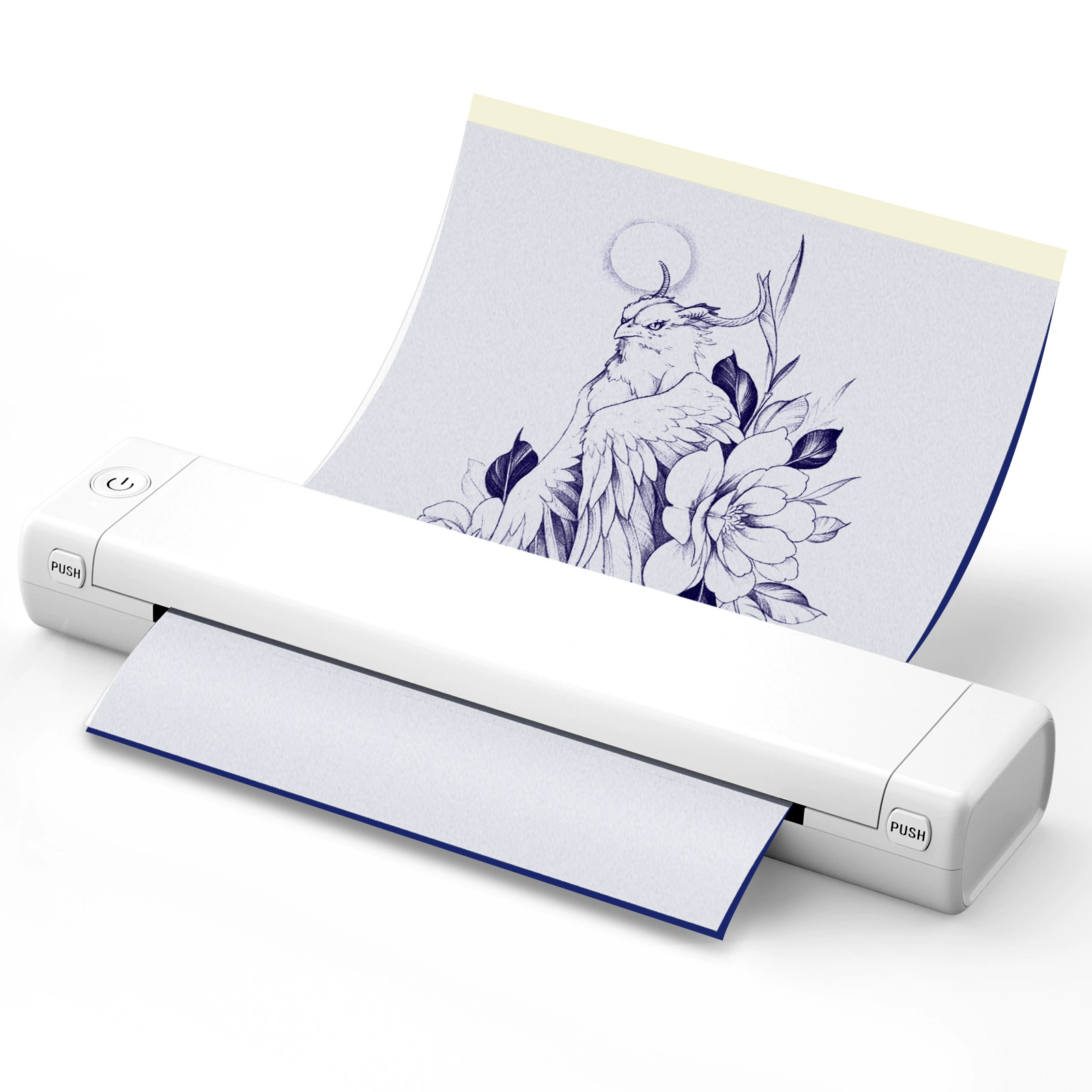 Small printer, handheld tattoo, A4