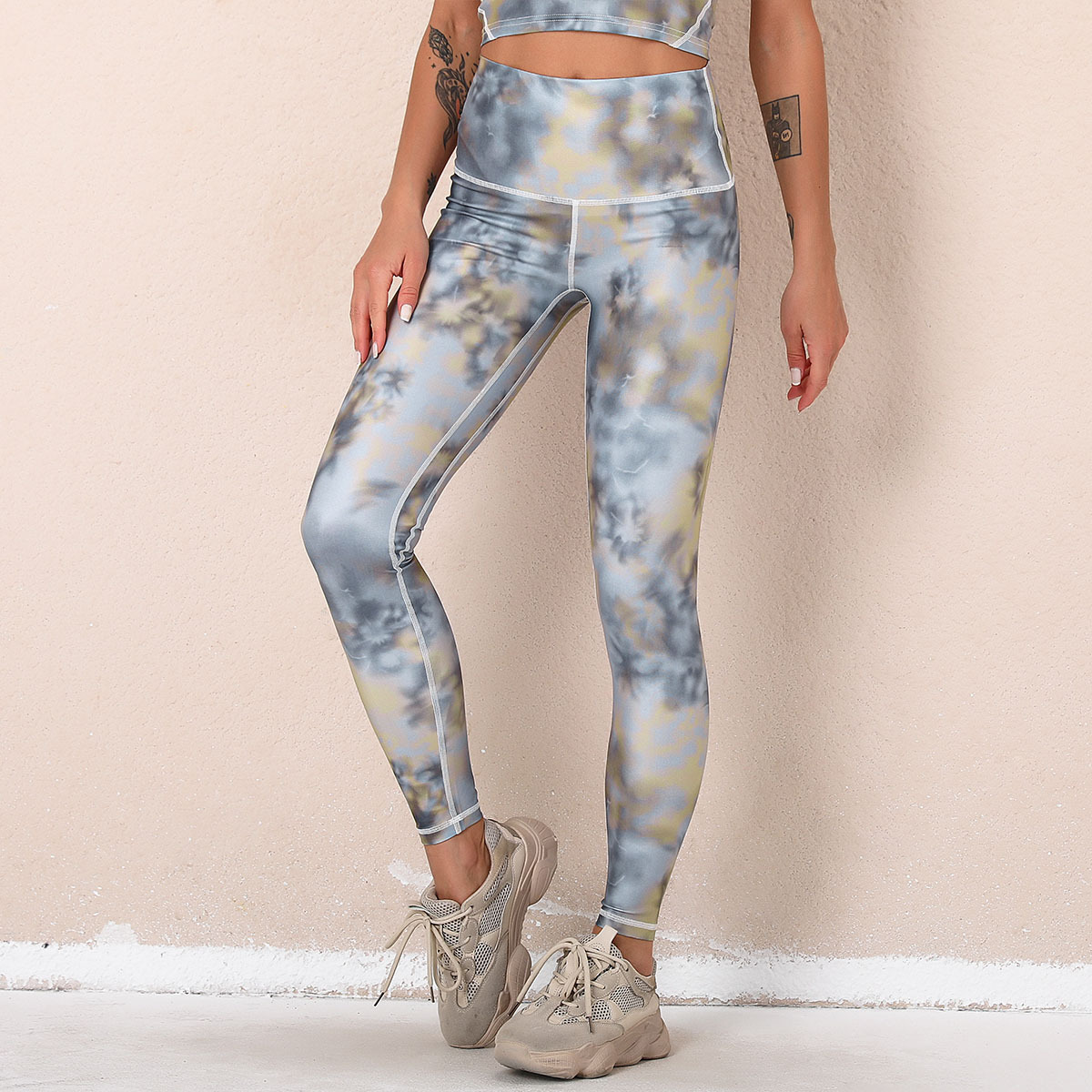 new quick-drying digital printing yoga pants  NSNS22848