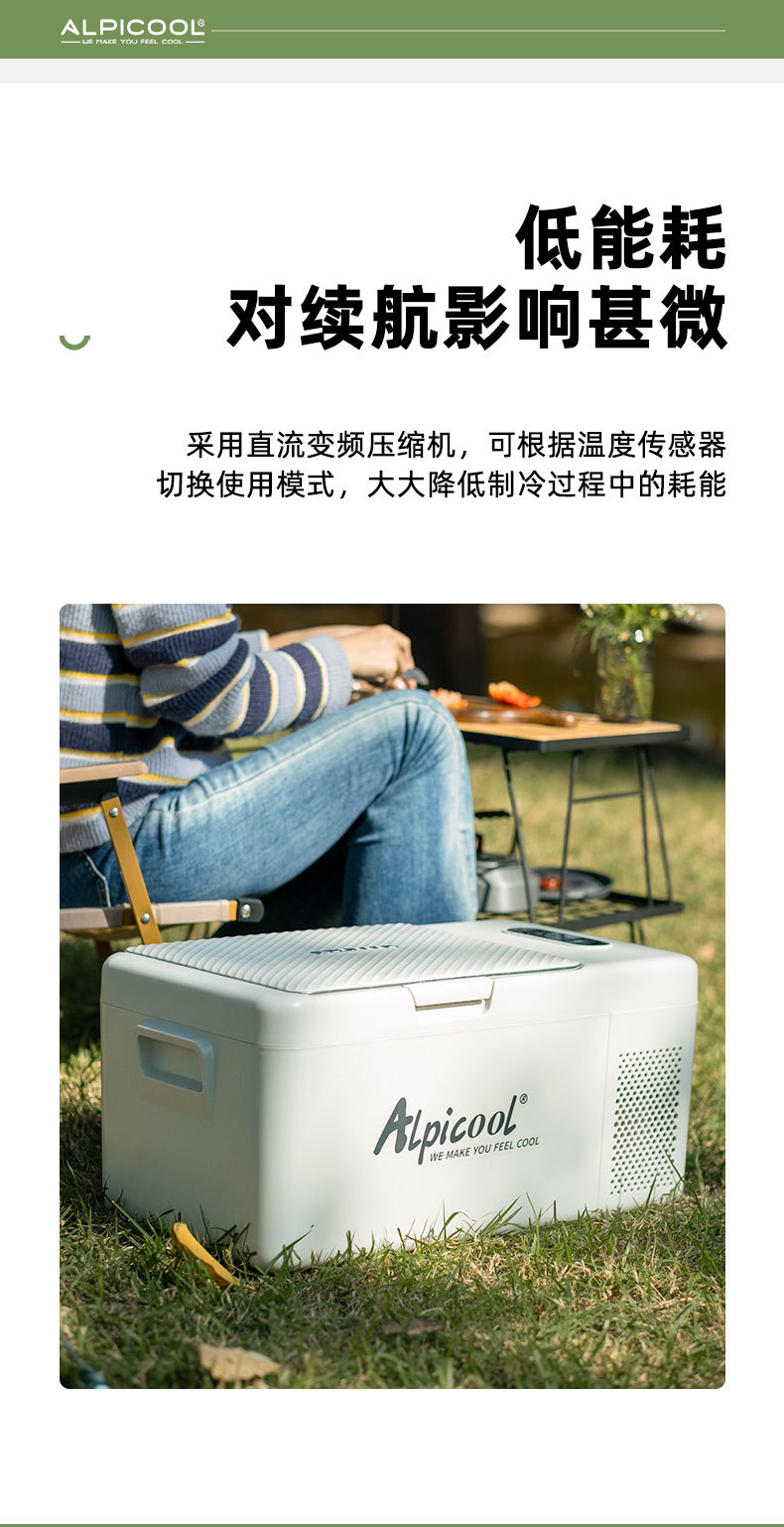 9 Ice Tiger compressor car refrigerator for both car and home use, 12v24v portable s15 dormitory mini refrigerator