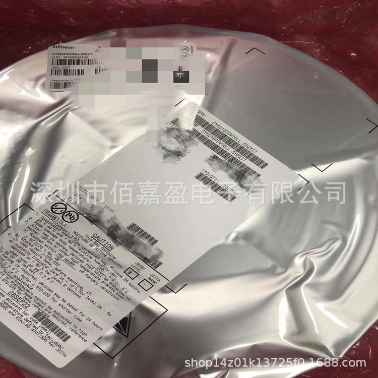 CY62167DV30LL-55ZXIT static random access memory SRAM 16MB high-performance static RAM