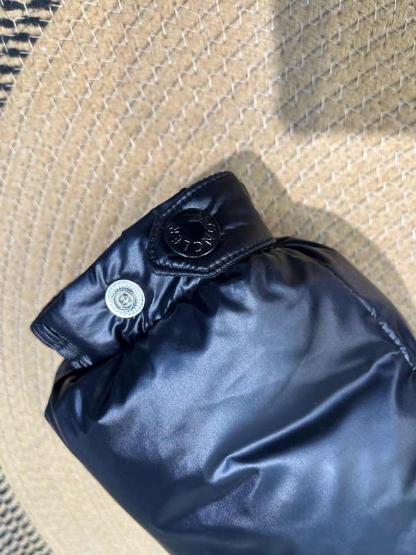 2025新款M家彩虹条织带羽绒服男女同款双拉链经典系列大牌面包服|undefined
