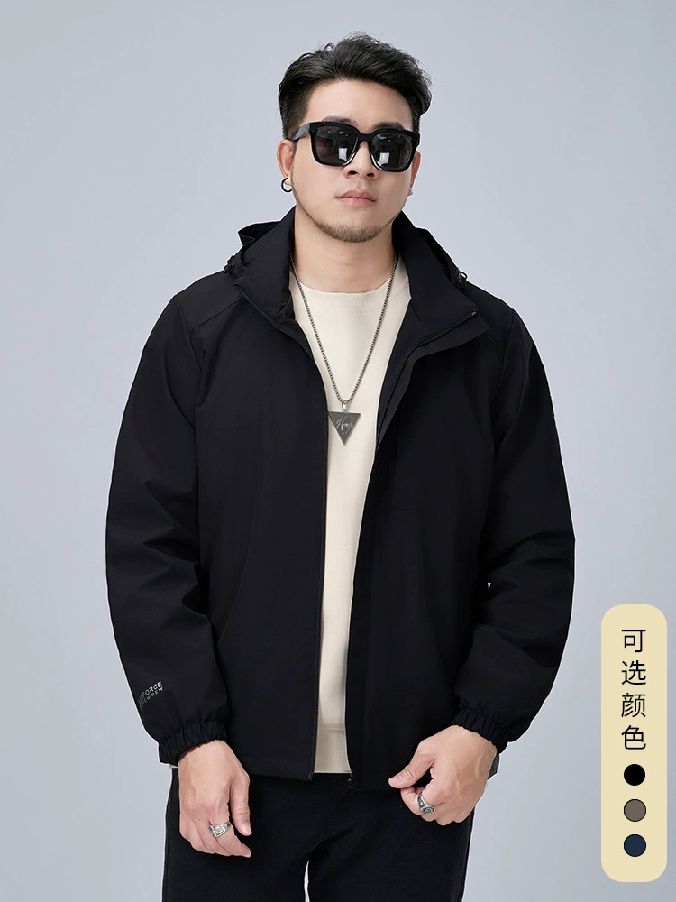 Autumn hoody, jacket, plus size