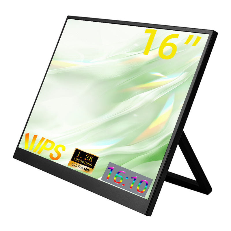 16inch High Color Gamut Portable Monitor 100% Srgb Computer Expansion Screen Multi-Device Screen Projection Universal 16inch High Color Gamut Portable Monitor 100% Srgb Computer Expansion Screen Multi-Device Screen Projection Universal