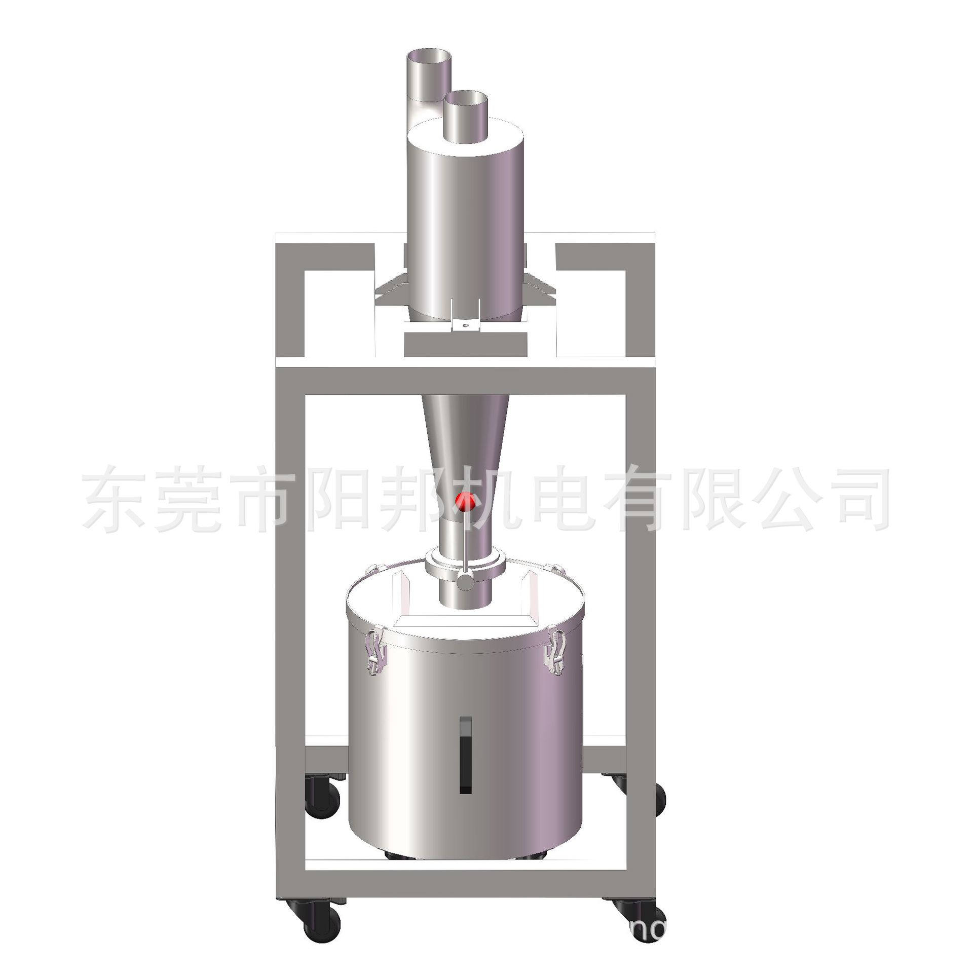 厂家大量供应不锈钢旋风分离器 粉体分离效果明显 操作简单