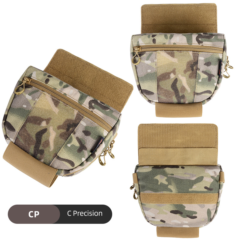 Amazon personalizado chaleco táctico bolsas de abdomen accesorios multifuncionales almacenar bolsas colgantes de entrenamiento al aire libre bolsas de expansión