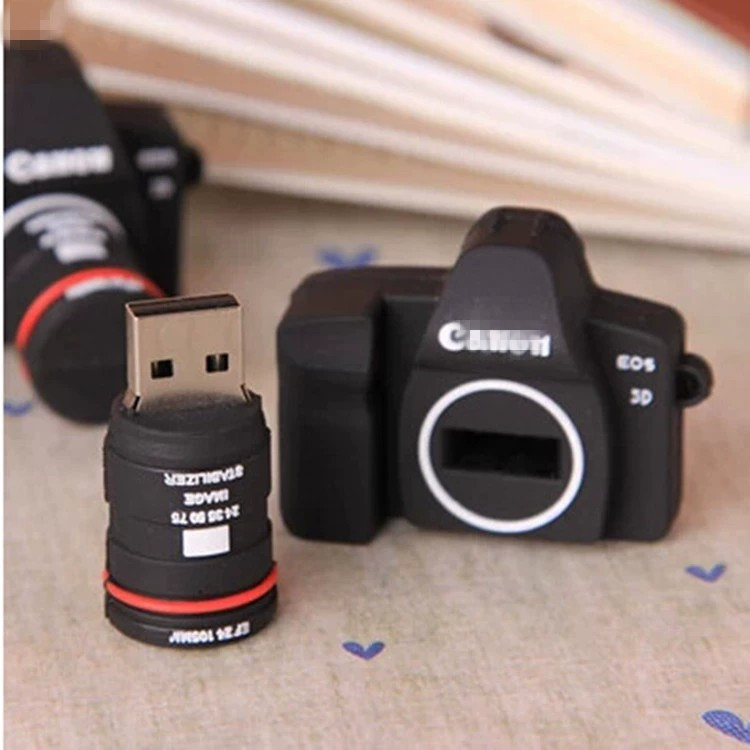 单反相机u盘 卡通创意u盘 16g单反相机个性迷你时尚 礼品U盘