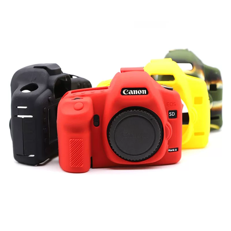 Canon, compatible silicone rubber sleeve, camera, protective case for photo sessions, D2