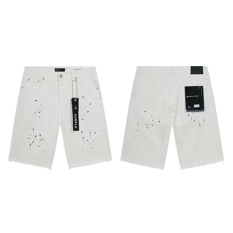 Jeans de marca púrpura de la calle alta, negro delgado, comercio exterior transfronterizo, nuevo elástico lavado con agua para hacer ropa vieja para hombres