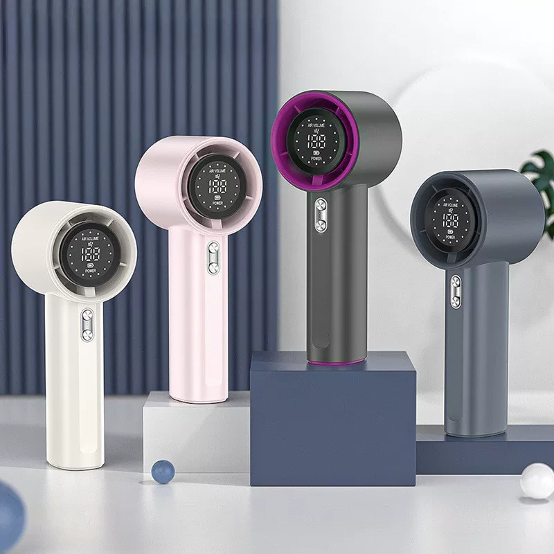 Портативный вентилятор S001 USB, мини, высокая скорость 100 уровней, компактный 0,2 кг