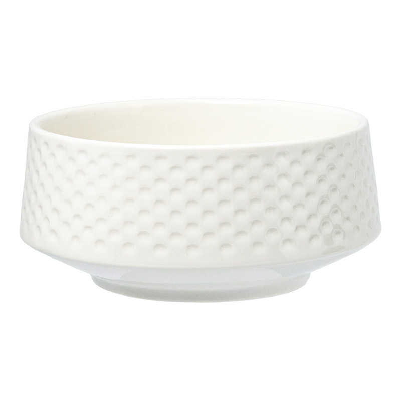Luz de lujo en relieve texturas de cerámica cuenco de restaurante cuenco de ensalada cuenco de platos de arroz cuenco de sopa de bebida