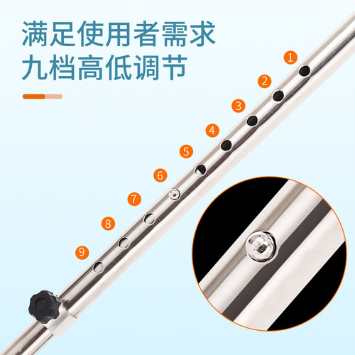Senior Citizens Walking Stick Outdoor Elderly Telescopic Lightweight Walking Cane Single/Four Leg Stainless Steel Cane Anti-Slip Foot Pads Stable