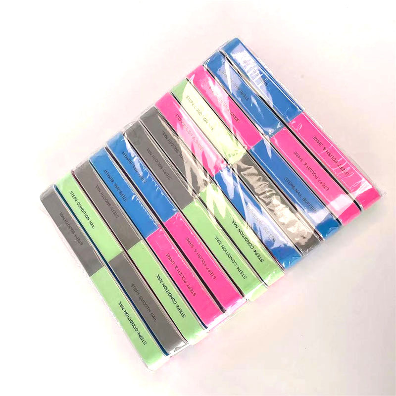 Stock * 7 barras de pulido herramientas de manicura multifuncionales polidor poli