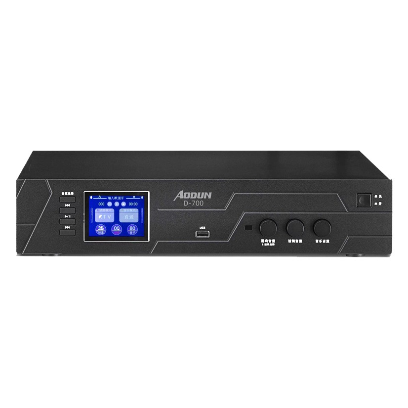 Al por mayor amplificador bluetooth digital profesional personalizado multi-funcional tres en uno amplificador de efecto karaoke + micrófono profesional