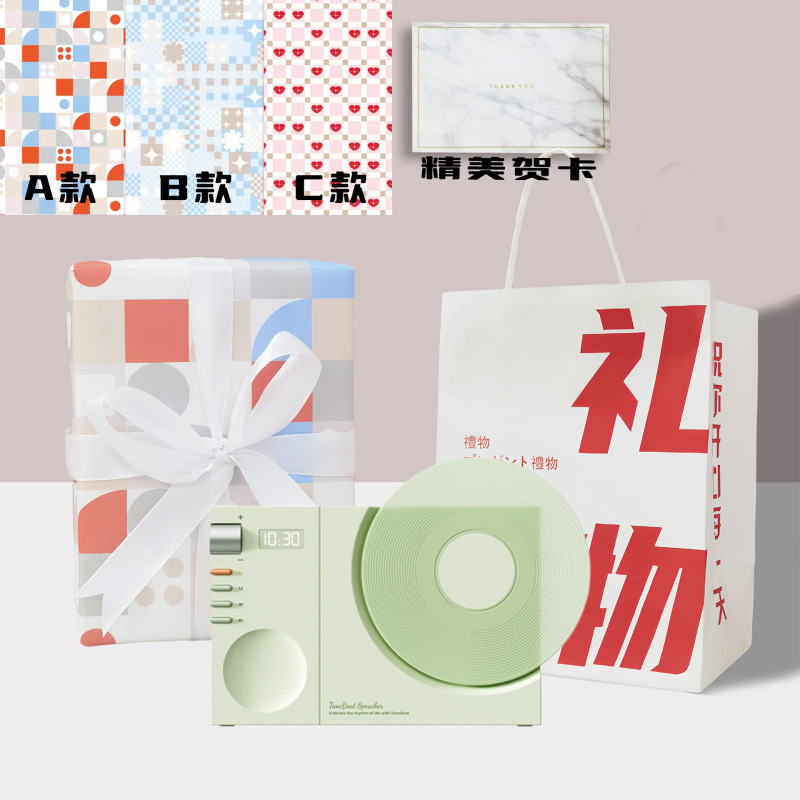 时计ブルートゥース音响レトロレコード机bluetoothスピーカークリエイティブデスクトップhd音质INSレトロブルートゥース音|undefined