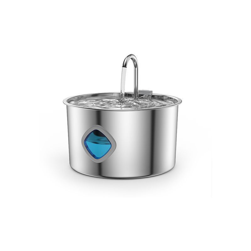 Cat water dispenser de acero inoxidable inteligente pet water dispenser de circulación automática 3.2L sin fugas alimentador de agua para perros