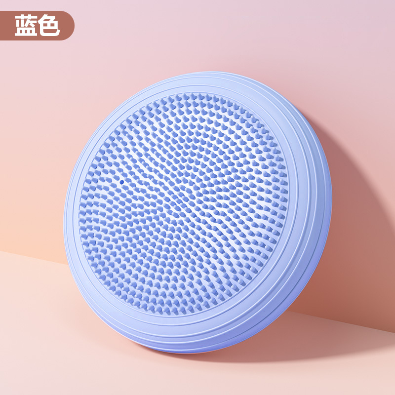 Cojín inflable de equilibrio para yoga – disco de entrenamiento y rehabilitación, con función de masaje