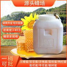 厂家直销天然野生蜂蜜大桶装75KG百花洋槐椴树蜜成熟蜜结晶蜜批发