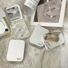 凯达ins便携隐形眼镜盒子伴侣护理美瞳盒多付装收纳jk1712两付装