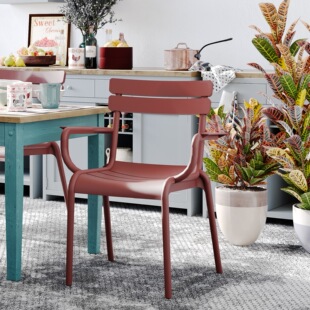 Thickened Plastic Chair with Backrest for Home Use, Nordic Simple Style, Trendy Dining Chair, Stackable Dormitory Desk Chair