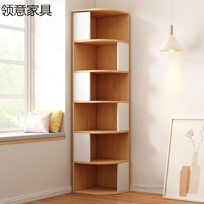 卧室收纳角柜置物转餐厅拐角客厅三角边柜角柜墙角柜落地餐边柜子|undefined