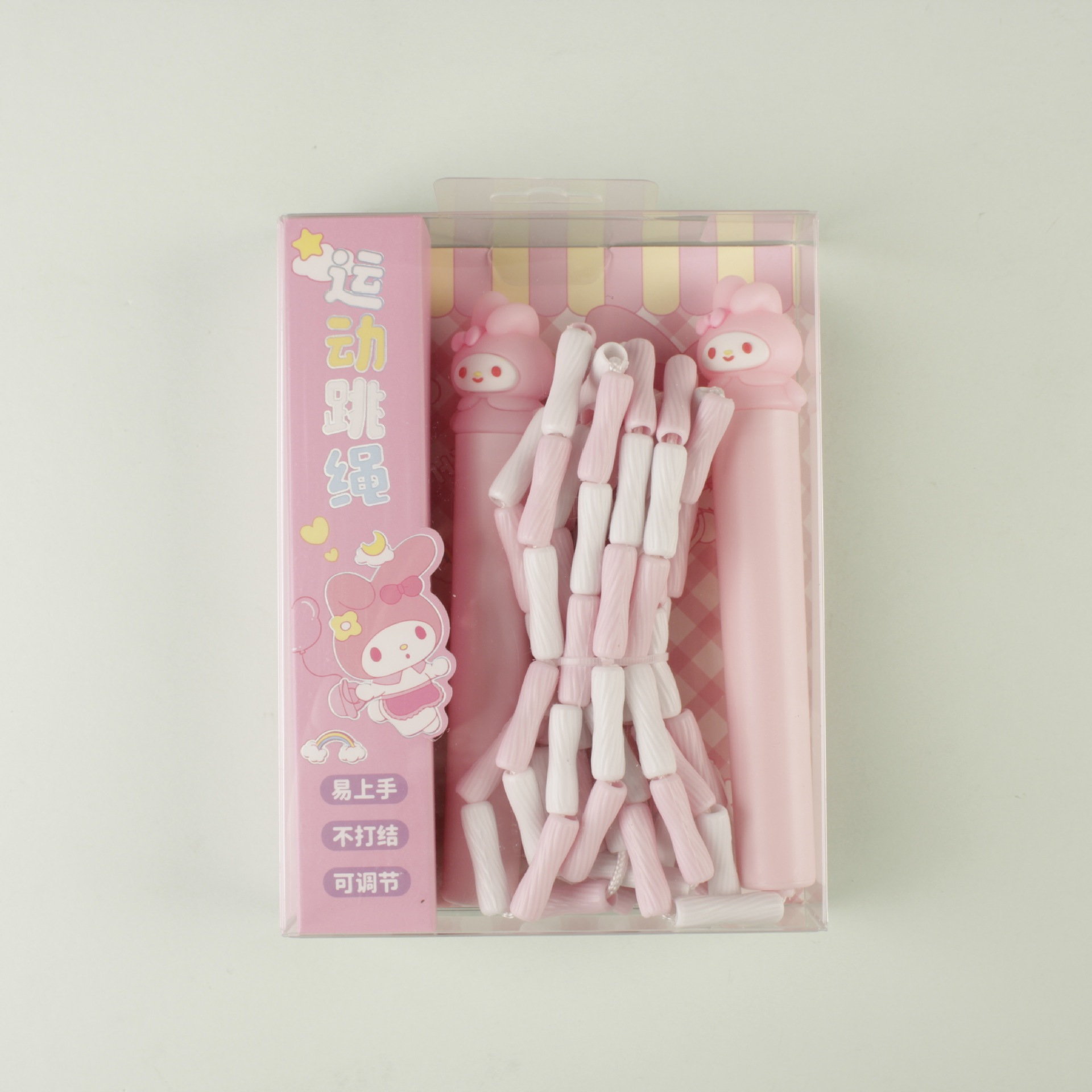 멜로디 캐릭터 대나무 마디 줄넘기 (수납 주머니 포함)