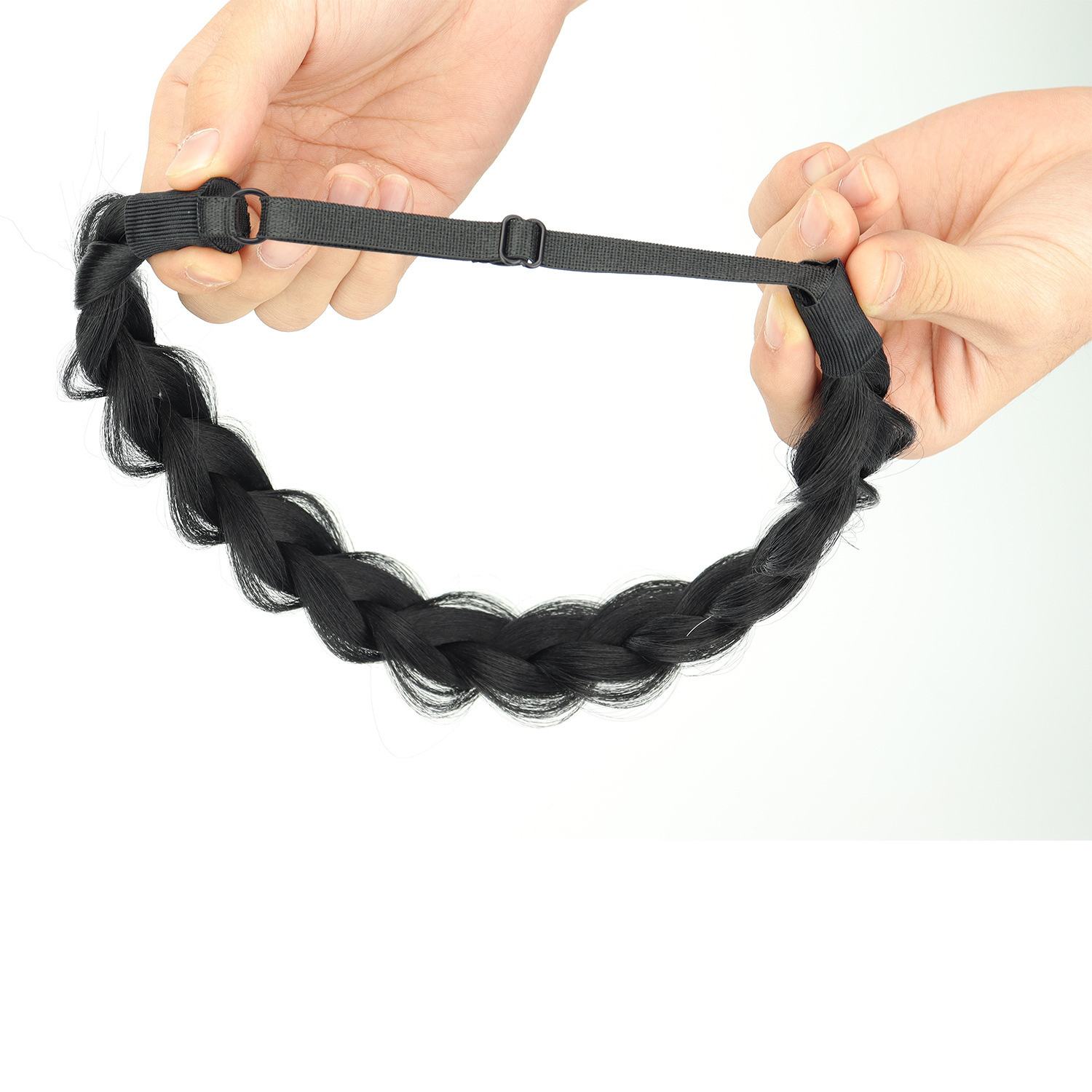 Transfronterizos banda de pelo peluca pelucón pelucón pelucón banda de pelo pelucón Fashion wig bun daily wear