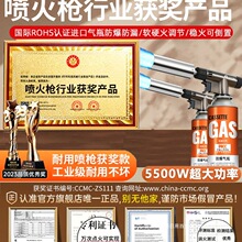 德国卡式喷火枪气罐液化气多功能手持高温家用烧毛烧肉打火点火器