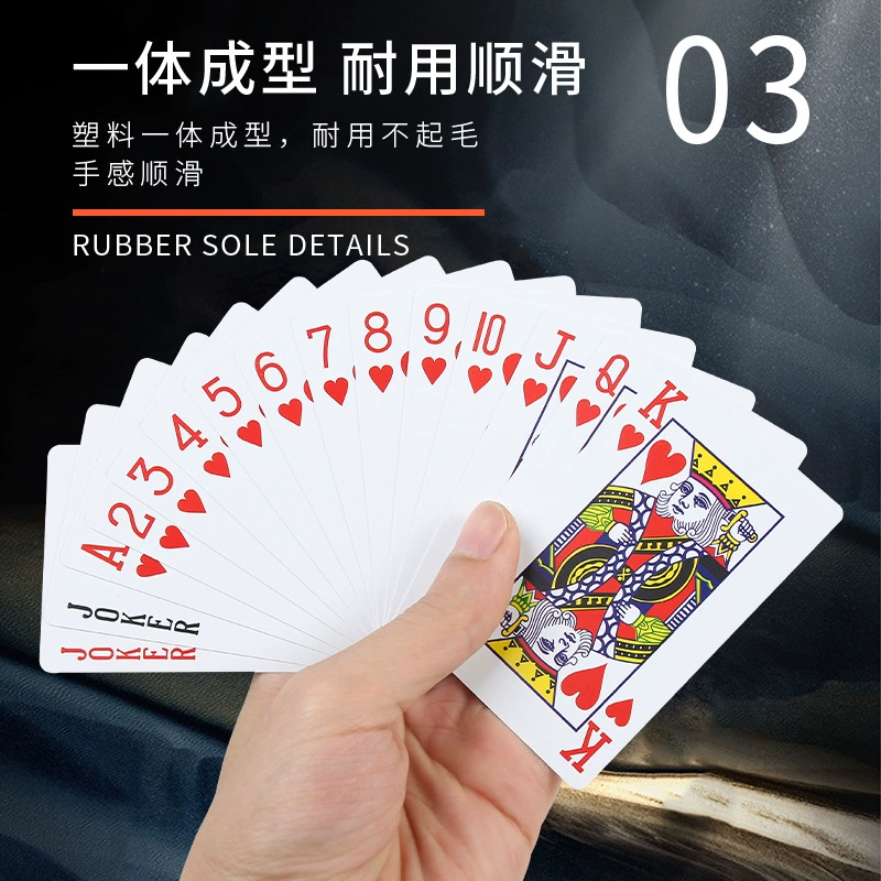 Plastic waterproof matte playing cards PVC, 1 pieces