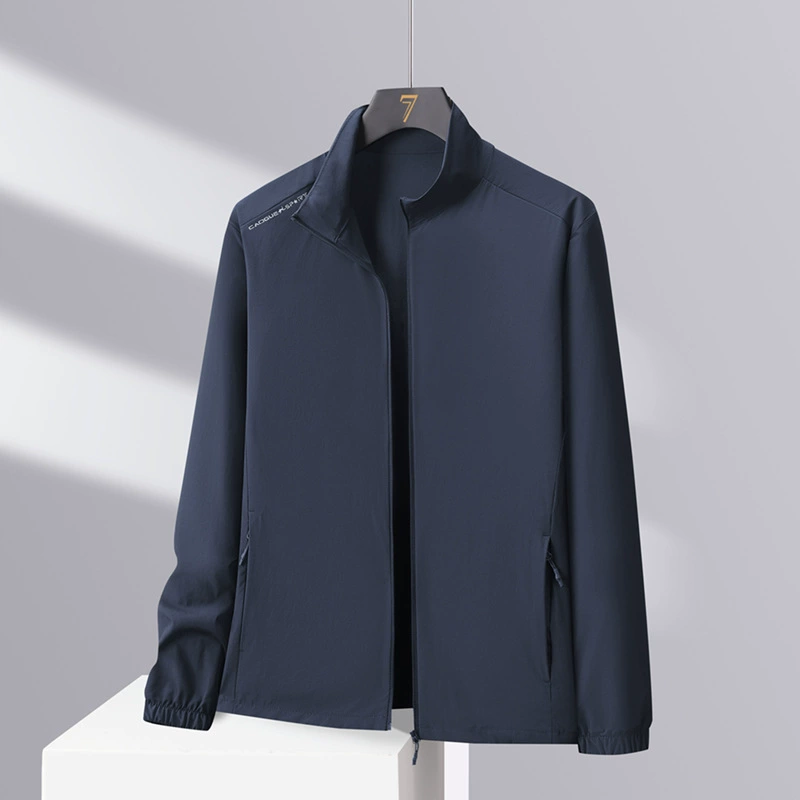 Sun protection clothing for men and women, summer thin cardigan, men's breathable travel jacket, UV protection