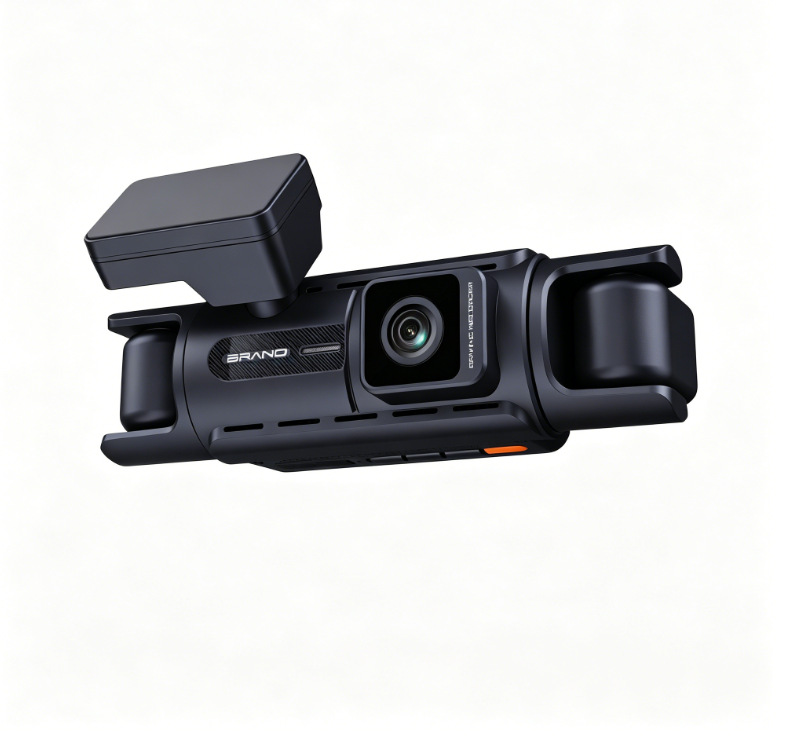 Cross-Border Hot-Selling Four-Channel Panoramic Driving Recorder with 3.4inch Ips High-Definition Display Screen and Four-Way Recording