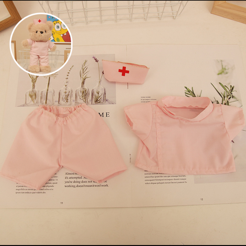 Spot doctor bata blanca traje quirúrgico 30cm traje bebé muñeca muñeca ídolo estrella muñeca