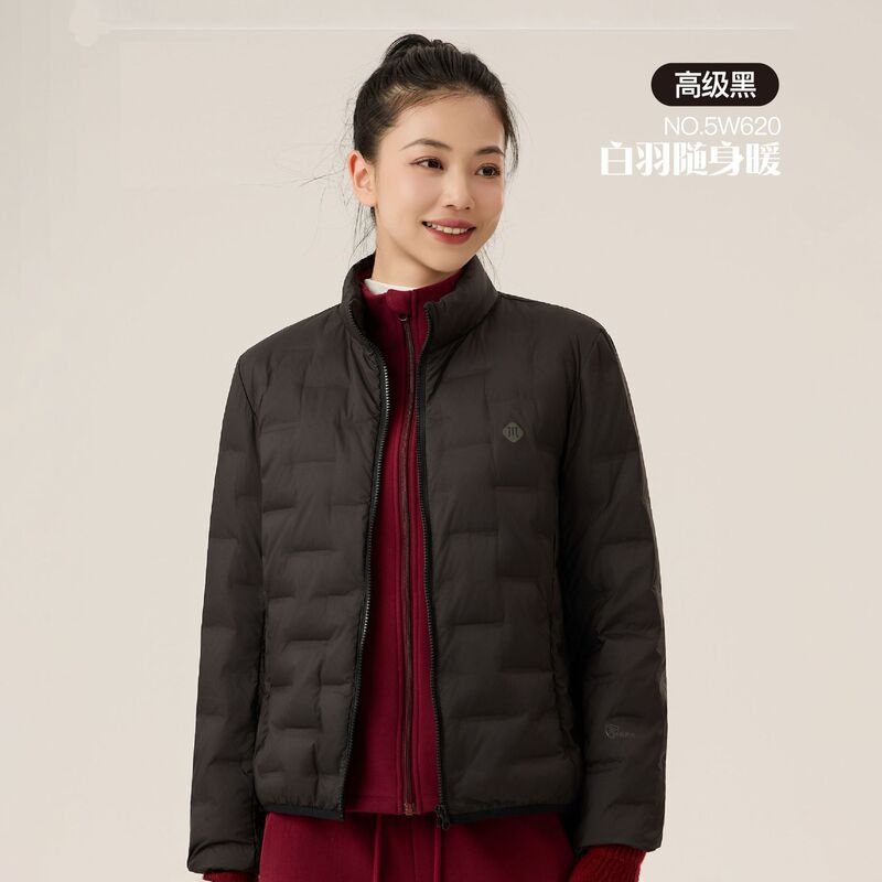 2025新款大牌平替轻薄羽绒服90白鸭绒日常休闲百搭立领羽绒内胆|undefined