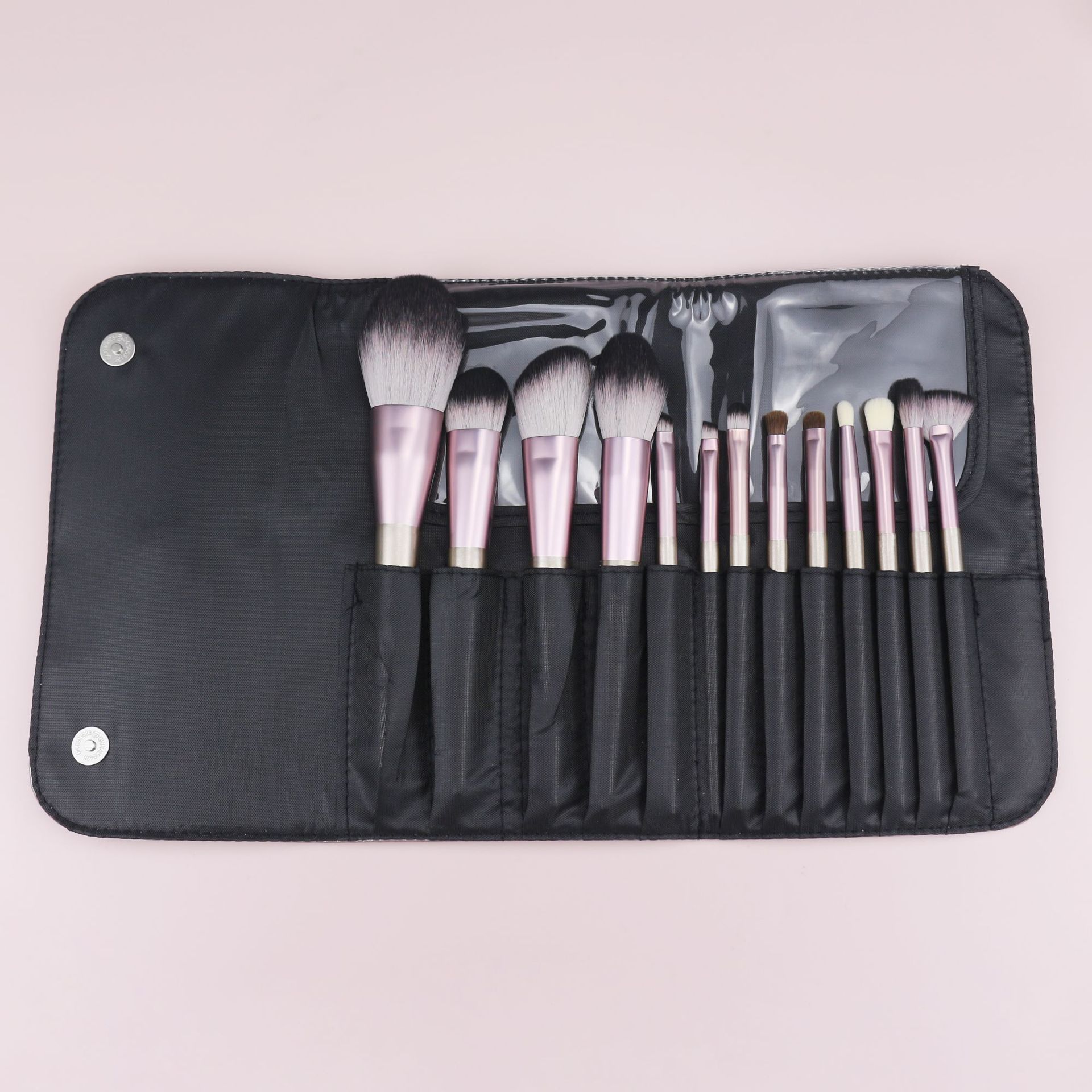 13 pudín pequeño conjunto de cepillo de maquillaje de madera suave mango de uva pequeño conjunto de cepillo de maquillaje conjunto completo de herramientas de maquillaje al por mayor