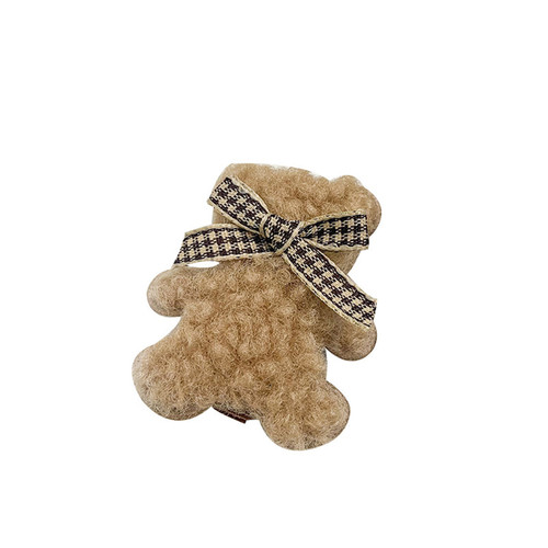 Winter and Autumn Plush Bear Hair Clip, Side Clip for Girls, Hair Accessory, New  Ears Hairpin