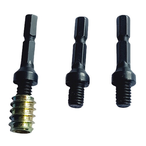 Metric external thread tapping head 4 5 6 8 10 straight nut embedded parts air batch internal and external thread tapping head