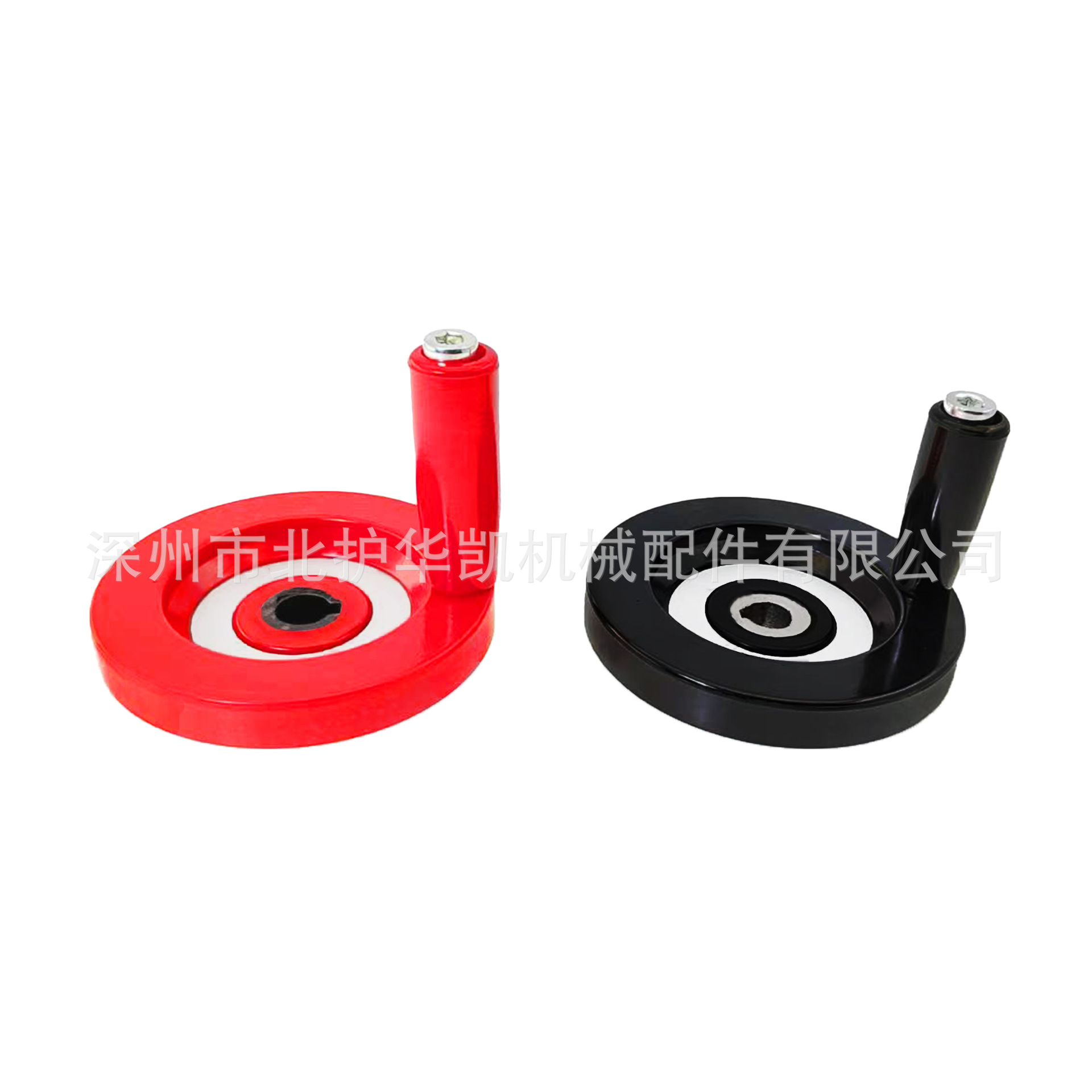 华凯胶木小手轮 包装机械可折叠背波纹手轮 机床操作电木手摇轮