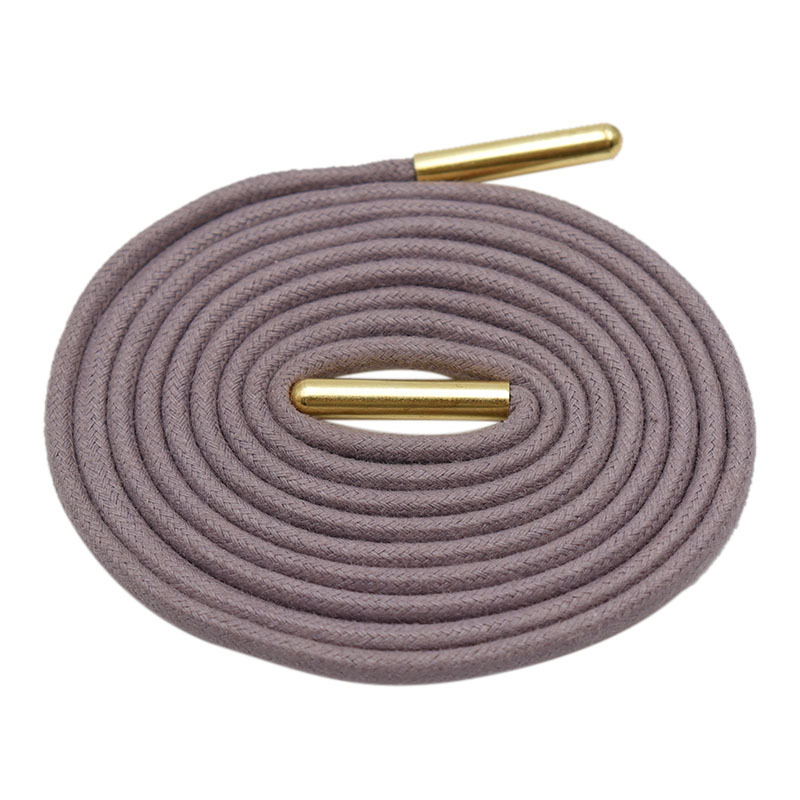 Kurojin redondo de algodón sólido de cera cordón de zapato de 3,5 mm botas Martin botas de cuero botas de herramienta botas accesorios de zapato de cera fina