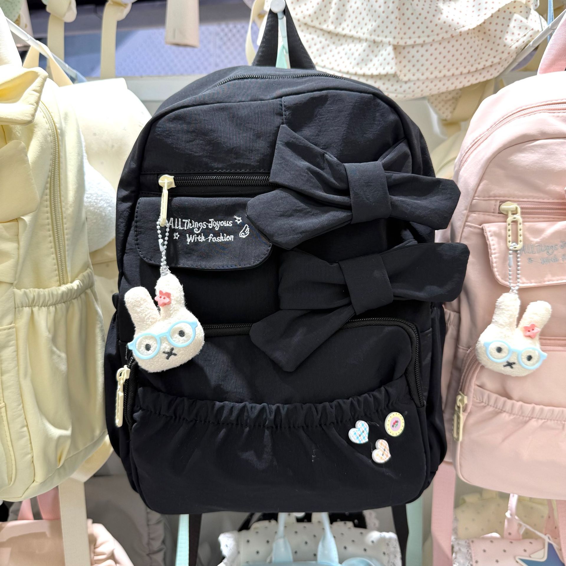 Mochila de dibujos animados para niños, mochila pequeña, 7 - 9 - 11 - 13 años, bolsas de moda para niños y niñas, color caramelo, ligero
