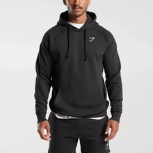 Gymshark crest hoodie 运动健身卫衣男套头加绒训练宽松连帽