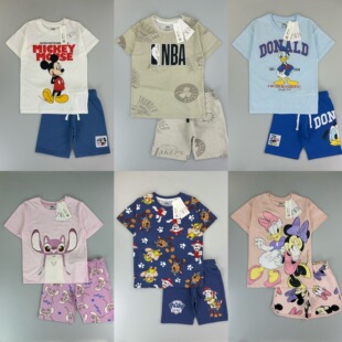 2026 Z*ra Kids Summer ���T����ӡ�� T-shirt+Shorts ������ ��