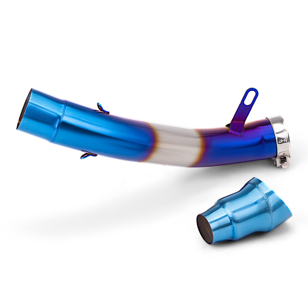 Motorcycle locomotive exhaust pipe modification CBR650R 650F stainless steel middle section 14-20 years non-destructive installation