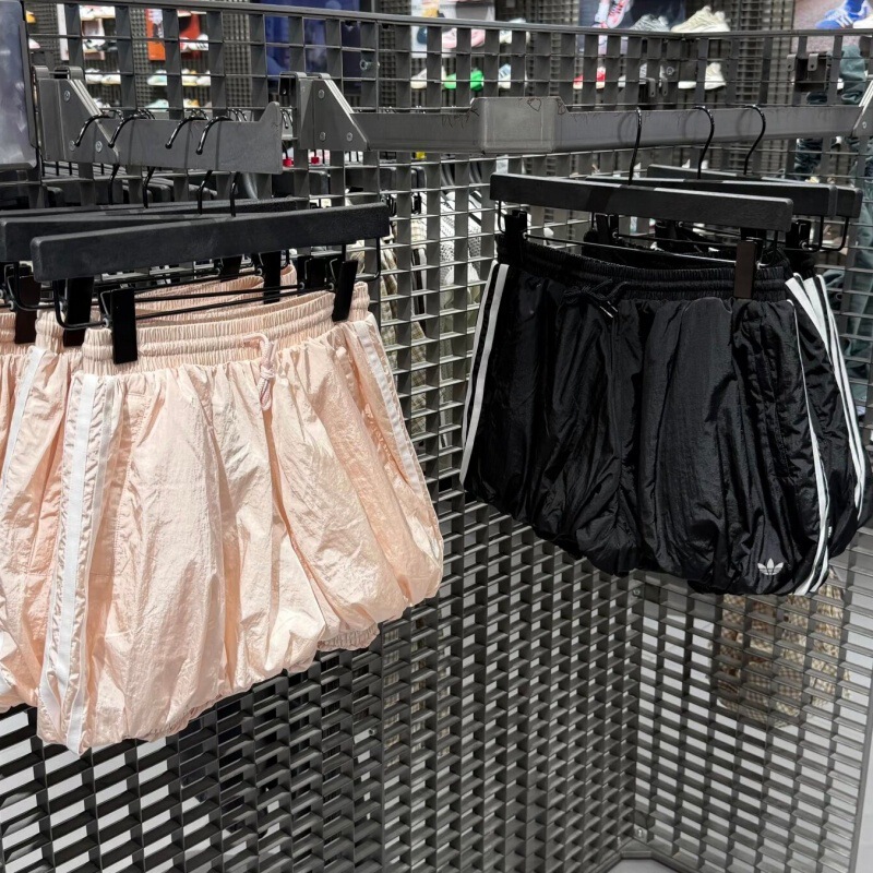 Clover Shorts Summer Jennie Style Women's Striped Pleated Sports Casual Lantern Shorts Ky5069